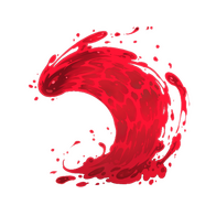 Sticker | Ruby Wave (Lenticular)
