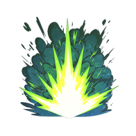 Sticker | Boom Detonation (Glitter)