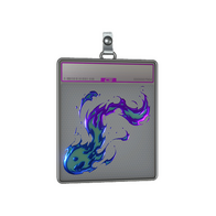 Sticker Slab | Winding Scorch (Foil)