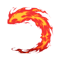 Sticker | Scorch Loop (Reverse)
