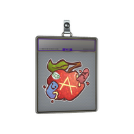 Sticker Slab | Apple A Day (Glitter)