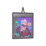 Sticker Slab | Cyber Romanov (Holo)