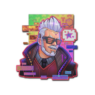 Sticker | Cyber Romanov (Holo)