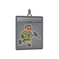 Sticker Slab | Retro Leet