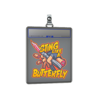 Sticker Slab | Sting Like A Butterfly