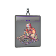 Sticker Slab | Street Artist (Glitter)