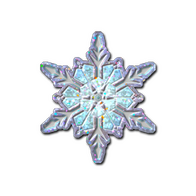 Sticker | Snowfall (Glitter)