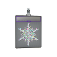 Sticker Slab | Snowfall (Glitter)
