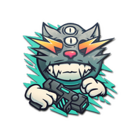Sticker | Zap Cat