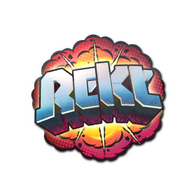 Sticker | Rekt (Holo)