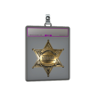 Sticker Slab | New Sheriff (Foil)