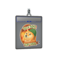 Sticker Slab | Bomb Doge