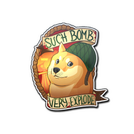 Sticker | Bomb Doge