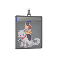 Sticker Slab | T On Cat