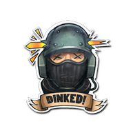 Sticker | Dinked