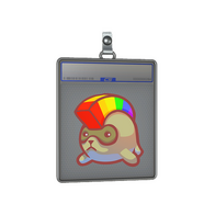 Sticker Slab | Hamster Hawk