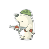 Sticker | Nelu the Bear