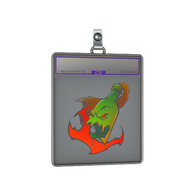 Sticker Slab | Devouring Flame (Holo)