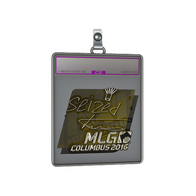 Sticker Slab | seized (Foil) | MLG Columbus 2016