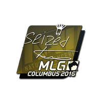 Sticker | seized | MLG Columbus 2016