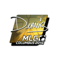 Sticker | dennis (Foil) | MLG Columbus 2016