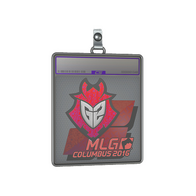 Sticker Slab | G2 Esports (Holo) | MLG Columbus 2016