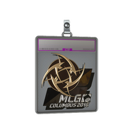 Sticker Slab | Ninjas in Pyjamas (Foil) | MLG Columbus 2016