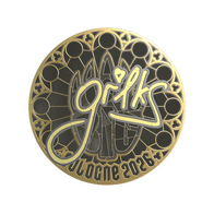 Sticker | gr1ks (Gold) | Cologne 2026