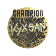 Sticker | kyxsan (Gold, Champion) | Cologne 2026