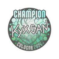 Sticker | kyxsan (Champion) | Cologne 2026