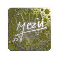 Sticker | mezii (Foil, Ranked) | Cologne 2026