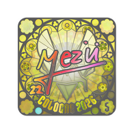 Sticker | mezii (Holo, Ranked) | Cologne 2026