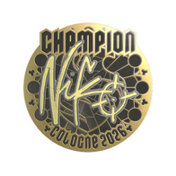 Sticker | NiKo (Gold, Champion) | Cologne 2026