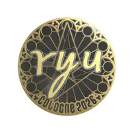 Sticker | ryu (Gold) | Cologne 2026