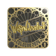 Sticker | w0nderful (Gold, Ranked) | Cologne 2026