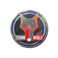 Sticker | MTS GameGod Wolf (Holo) | Cologne 2014