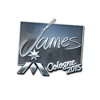 Sticker | James (Foil) | Cologne 2015