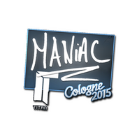 Sticker | Maniac | Cologne 2015