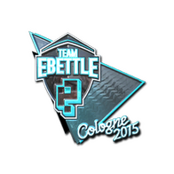 Sticker | Team eBettle (Foil) | Cologne 2015