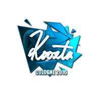 Sticker | koosta (Foil) | Cologne 2016