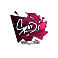 Sticker | Spiidi (Foil) | Cologne 2016