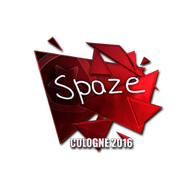 Sticker | spaze (Foil) | Cologne 2016