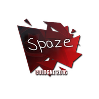Sticker | spaze | Cologne 2016