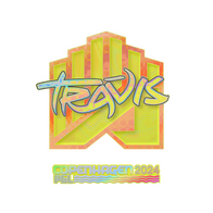 Sticker | TRAVIS (Holo) | Copenhagen 2024