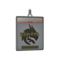 Sticker Slab | zont1x (Gold) | Copenhagen 2024