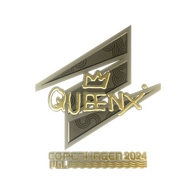 Sticker | Queenix (Gold) | Copenhagen 2024