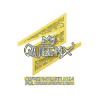 Sticker | Queenix (Glitter) | Copenhagen 2024