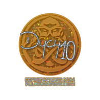 Sticker | Dycha (Glitter) | Copenhagen 2024