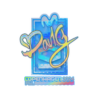 Sticker | dav1g (Holo) | Copenhagen 2024