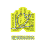 Sticker | ICY (Glitter) | Copenhagen 2024